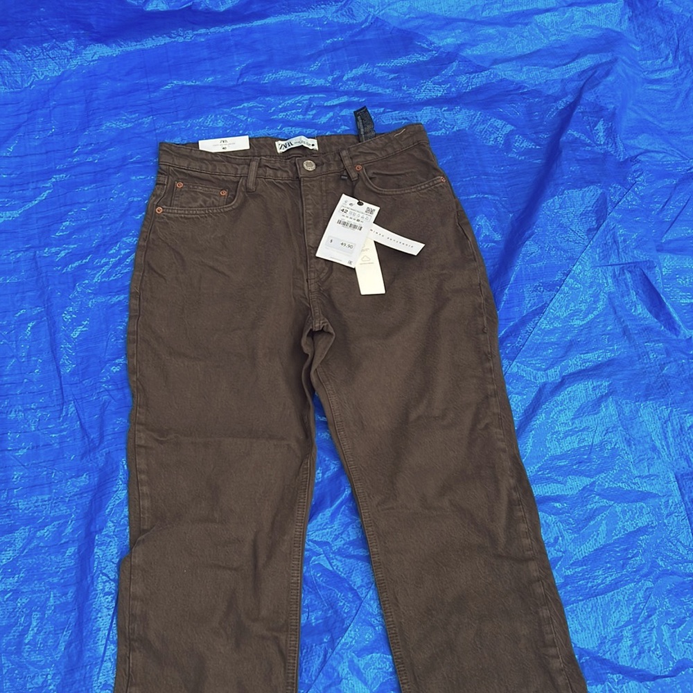 Zara jeans , brown